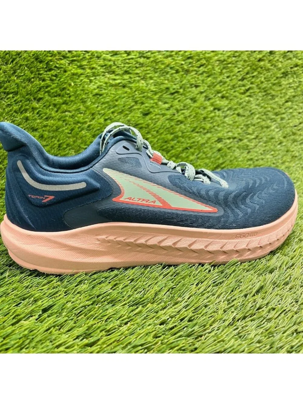 Altra Torin 7 Womens Size 8.5 Blue Pink Athletic Running Walking Shoes Sneakers